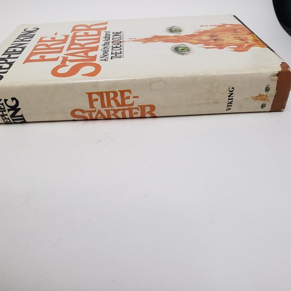 Stephen King Firestarter Book 1980 - Picture 3 of 11